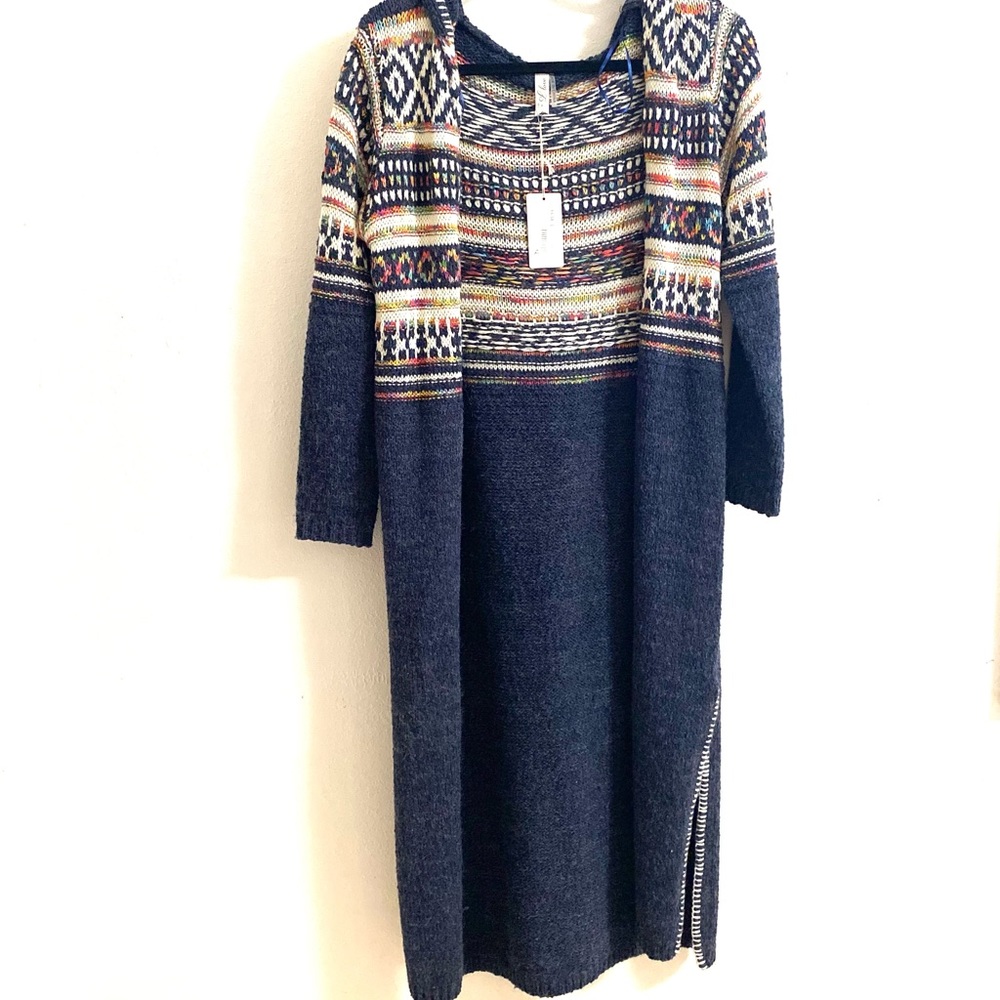 🌈LLove Rainbow Duster Sweater Small
